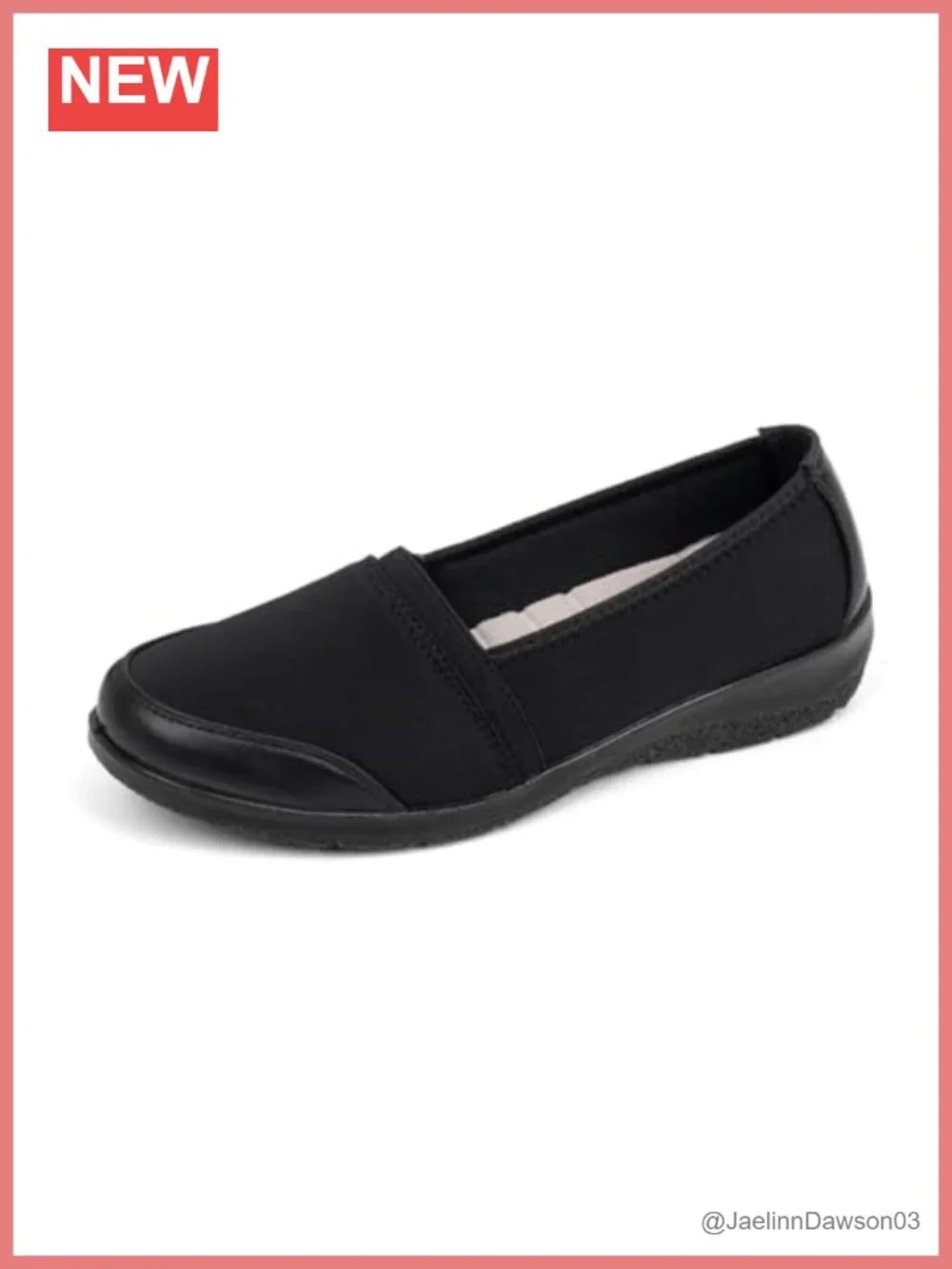 Women's Stretchy Slip-On Orthopedic Loafers Comfortable Walking Work Flats